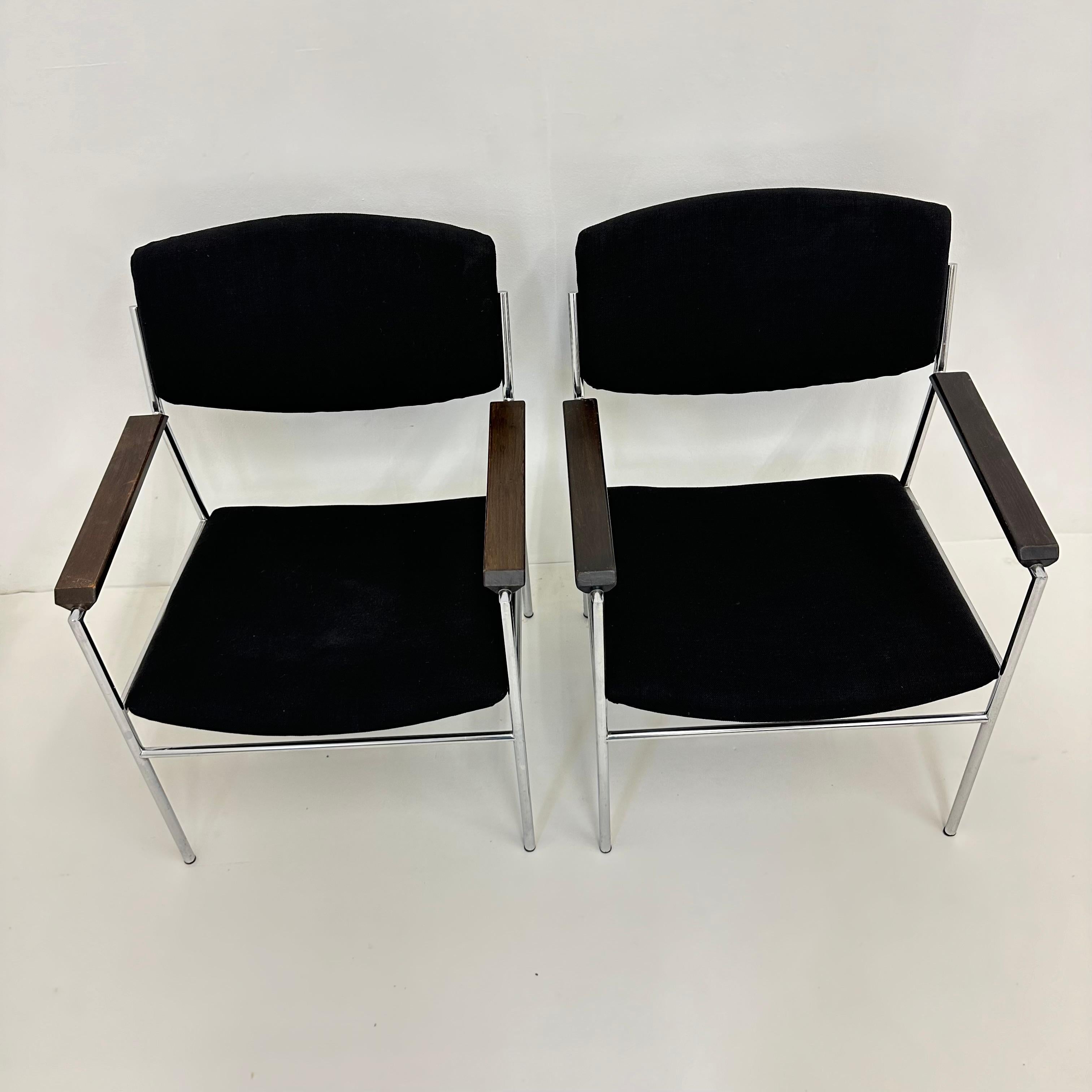 Fauteuil de salon minimaliste Gijs van der Sluis, 1970 en vente 1