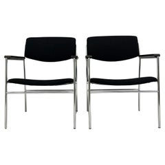 Gijs van der Sluis Minimalist Lounge chair , 1970s