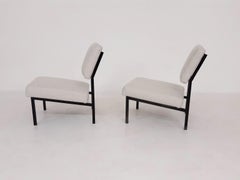 Gijs Van Der Sluis Model 36dla Lounge Chairs, the Netherlands, 1960s