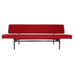 Gijs Van Der Sluis Red Sleeper Sofa Daybed Model 540, 1961
