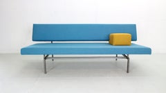 Gijs Van Der Sluis Streamline Blue Sleeper Sofa Daybed Modello 540, 1961