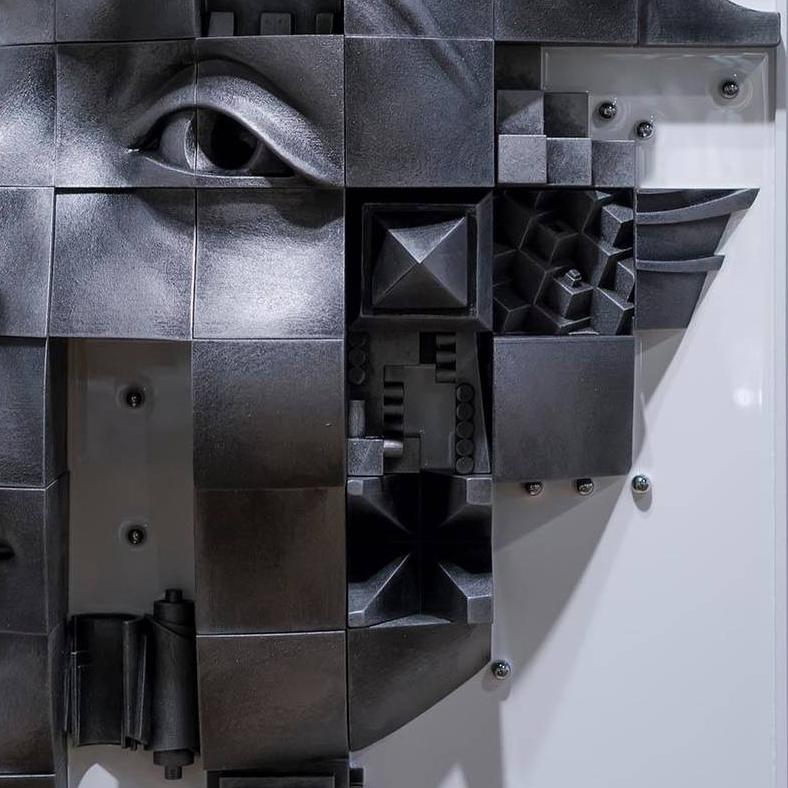 Cubist #12 - Contemporary Sculpture by Gil Bruvel