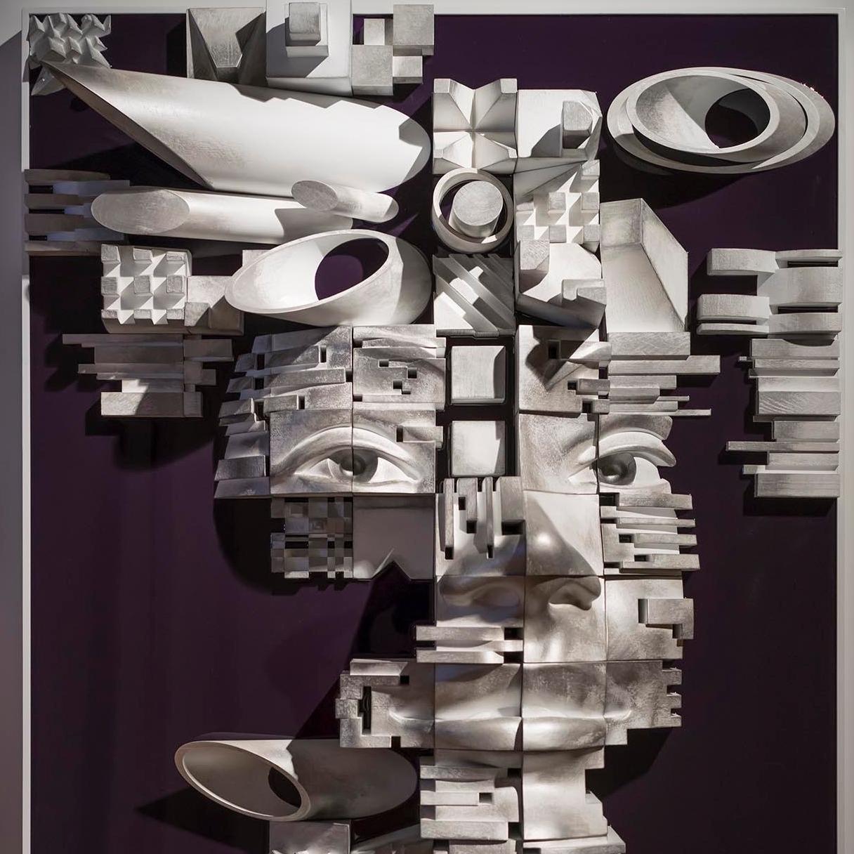 Cubist #9 - Sculpture by Gil Bruvel