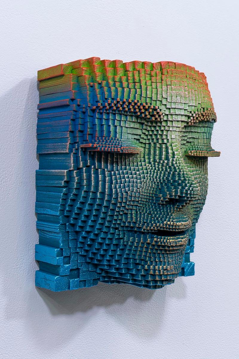 Dans la forêt - Postmoderne Sculpture par Gil Bruvel