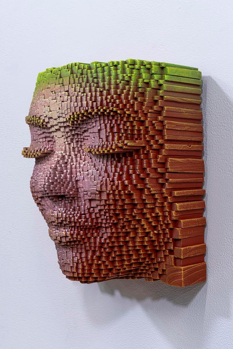Nel presente - Sculpture Postmoderno di Gil Bruvel