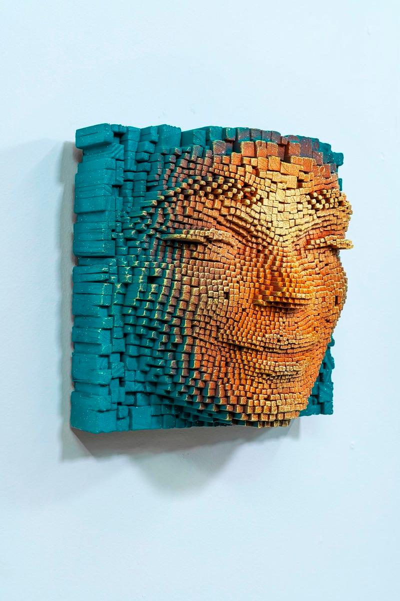 Mask #244 - Sculpture by Gil Bruvel