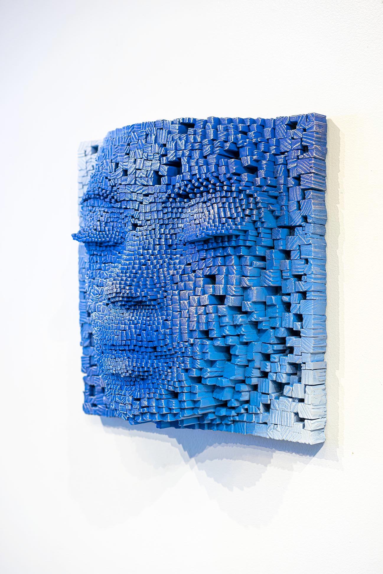 Mask #5 - Sculpture by Gil Bruvel