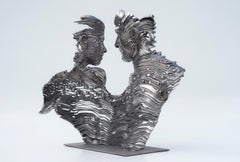 Never Ending - 21st Century, Contemporary, Figurative Sculpture, Stainless Steel