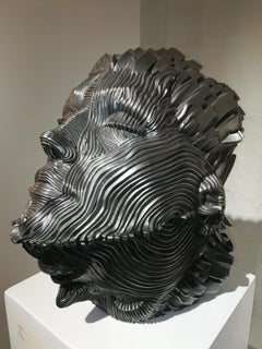 Rain - 21st Century, Contemporary, Figurative Sculpture, Stainless Steel