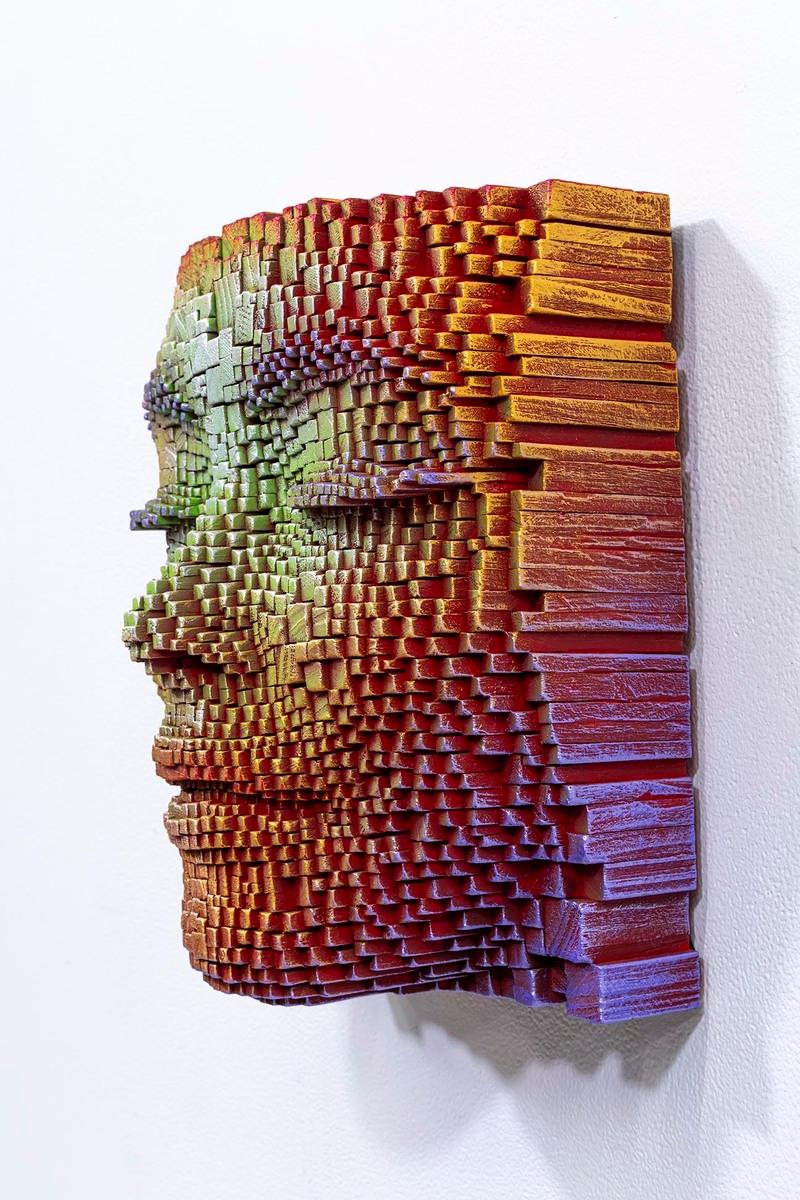 Sunset Mind - Post-Modern Sculpture by Gil Bruvel