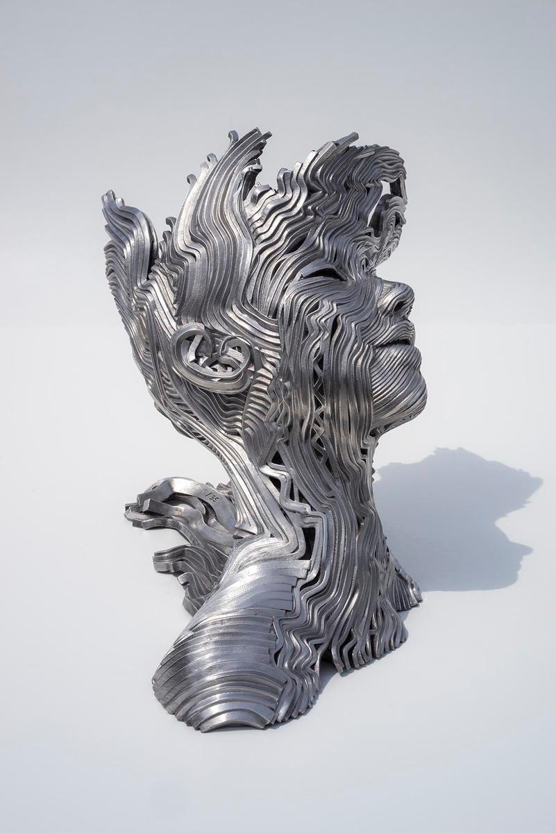 The Wind - Post-Modern Sculpture by Gil Bruvel