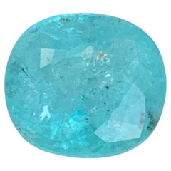 Gemma naturale sfusa di forma ovale di tormalina Paraiba certificata GIL da 1.94 carati