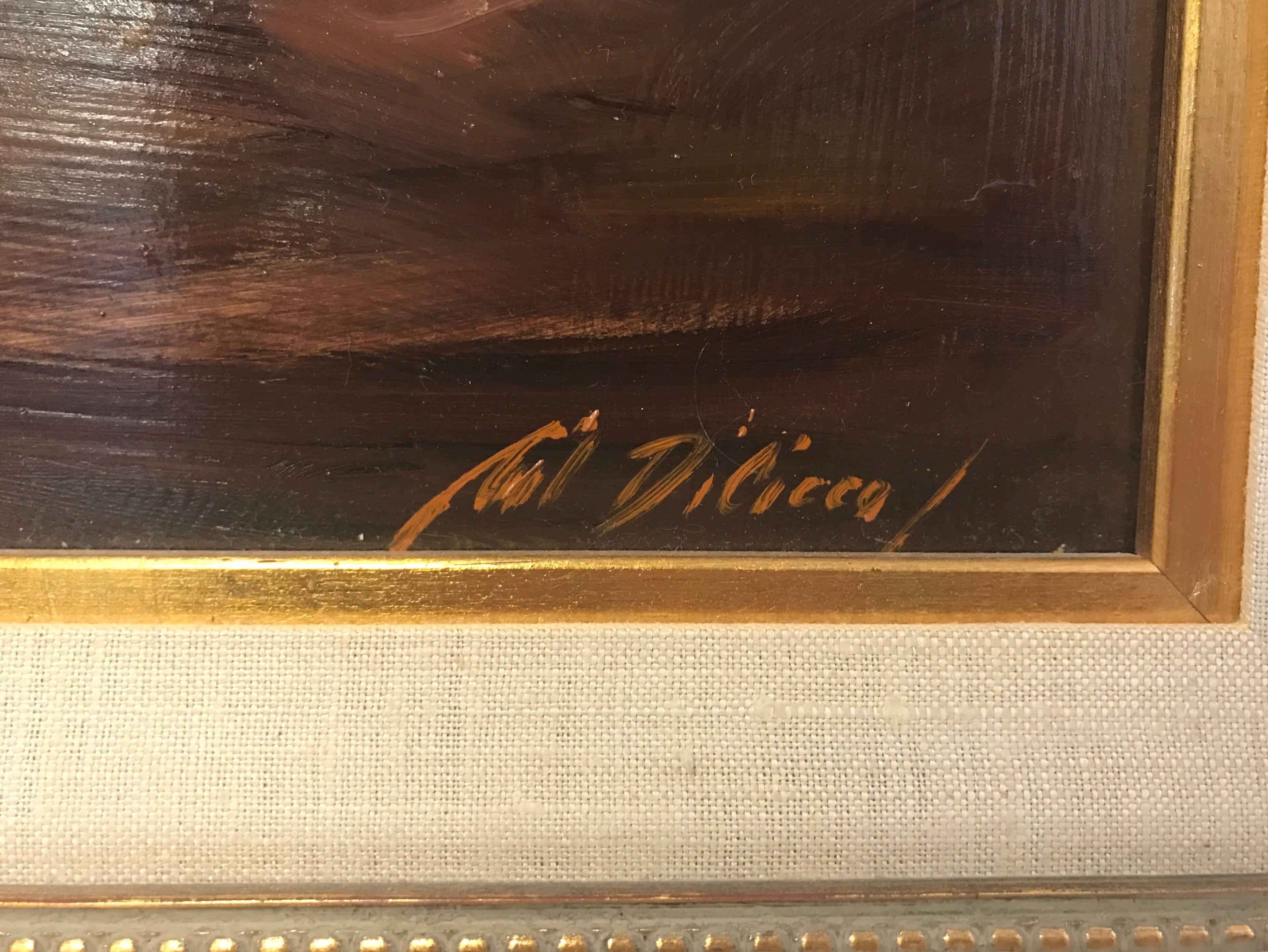Gil DiCicco Original Signed Oil Painting Titled Still Life Number Nine In Good Condition In West Hartford, CT