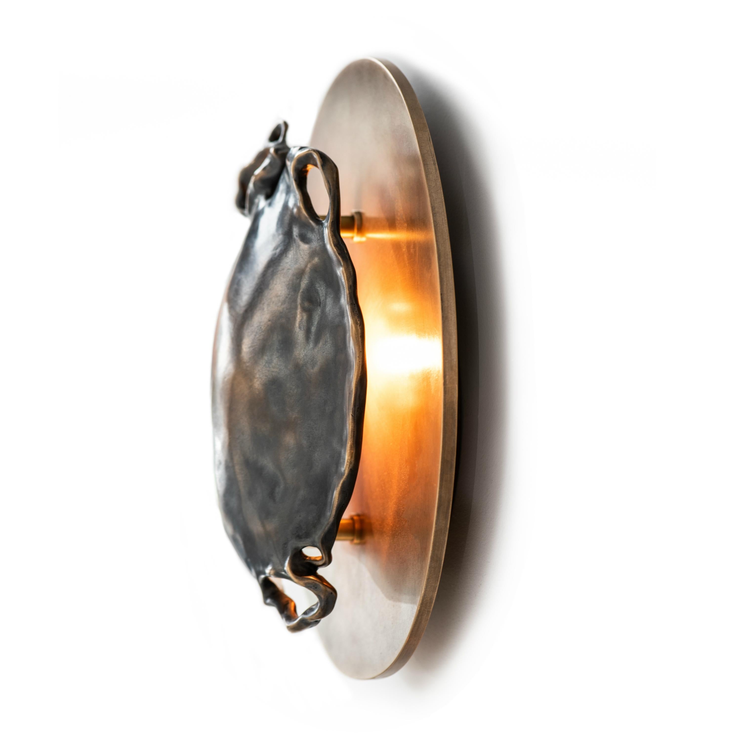 Americano Lampada a incasso in bronzo fuso a mano Luz 37 Gil Melott Bespoke in vendita
