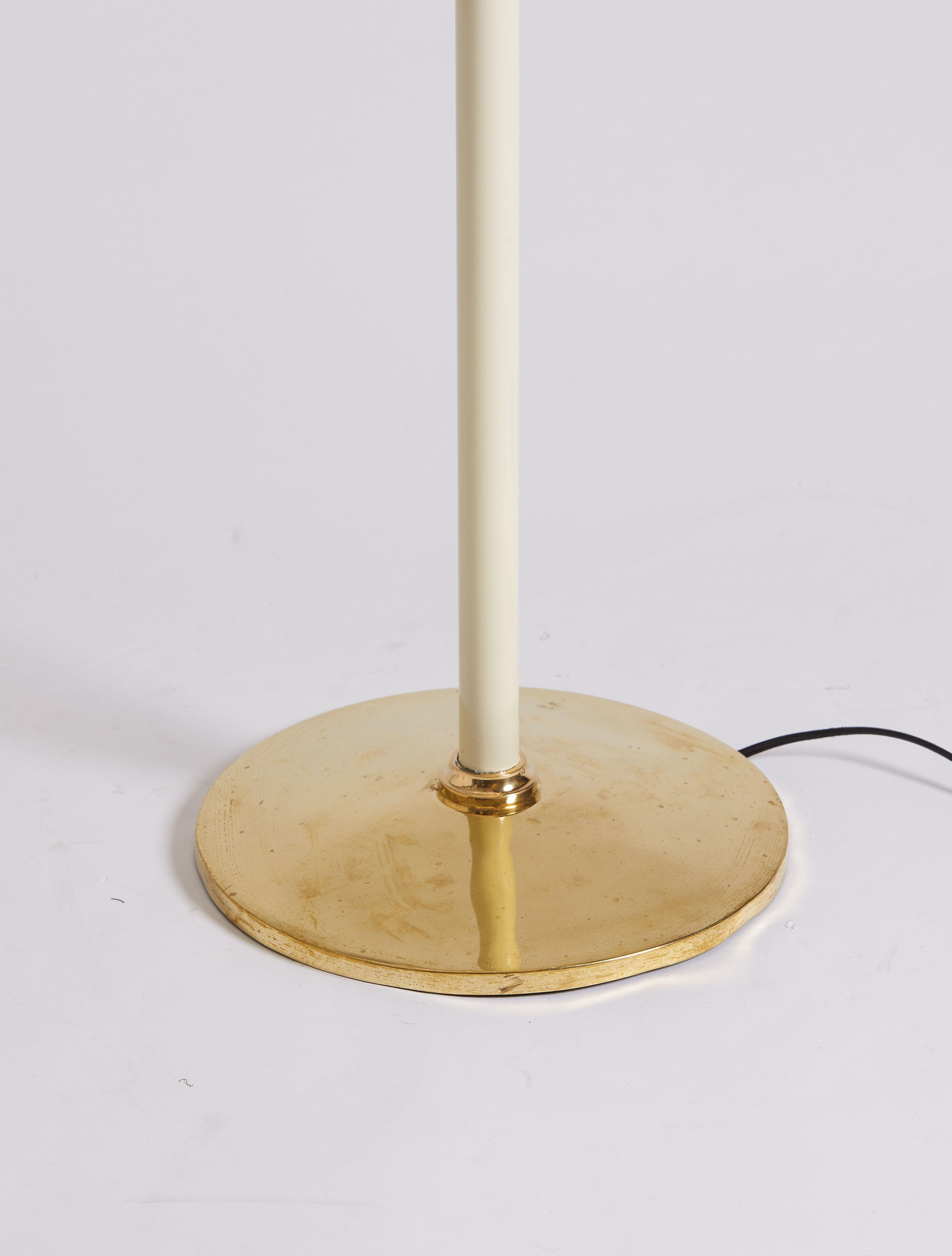 Metal Gilardi & Barzaghi 1960s Italian Floor Lamp Fully Restored