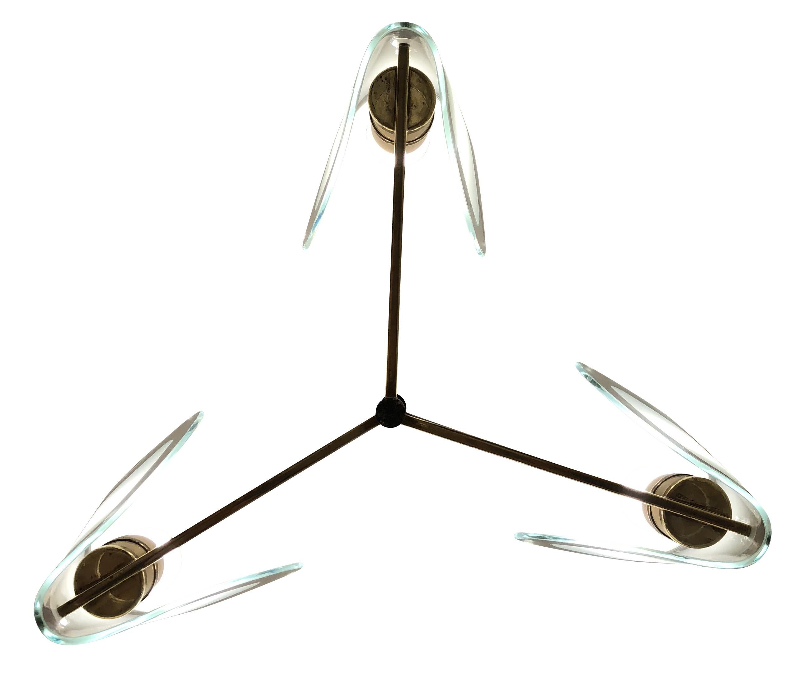 Gilardi & Barzaghi Chandelier In Good Condition In New York, NY