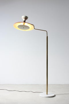 Gilardi e Barzaghi, floor lamp with two lights