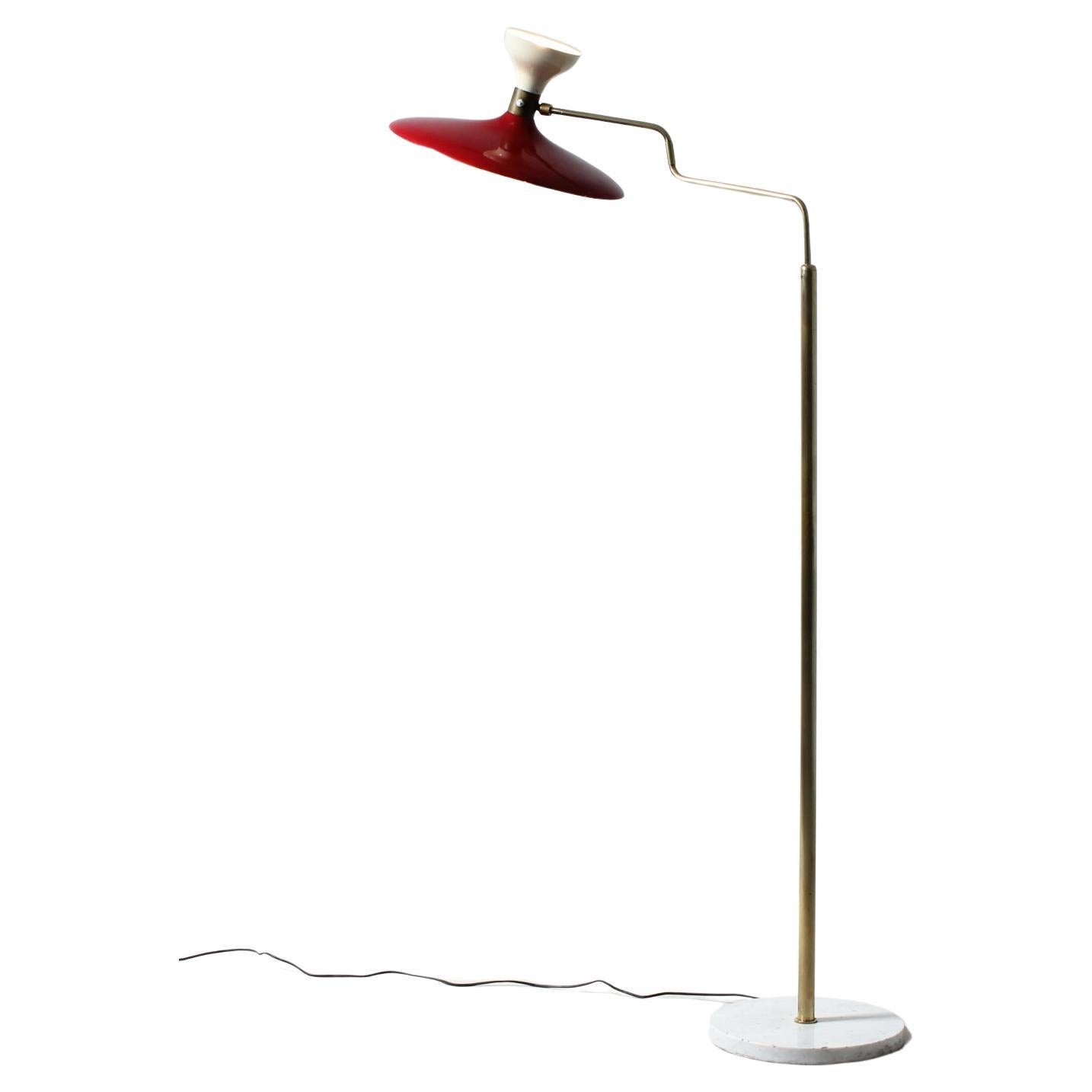 Gilardi e Barzaghi, floor lamp with two lights