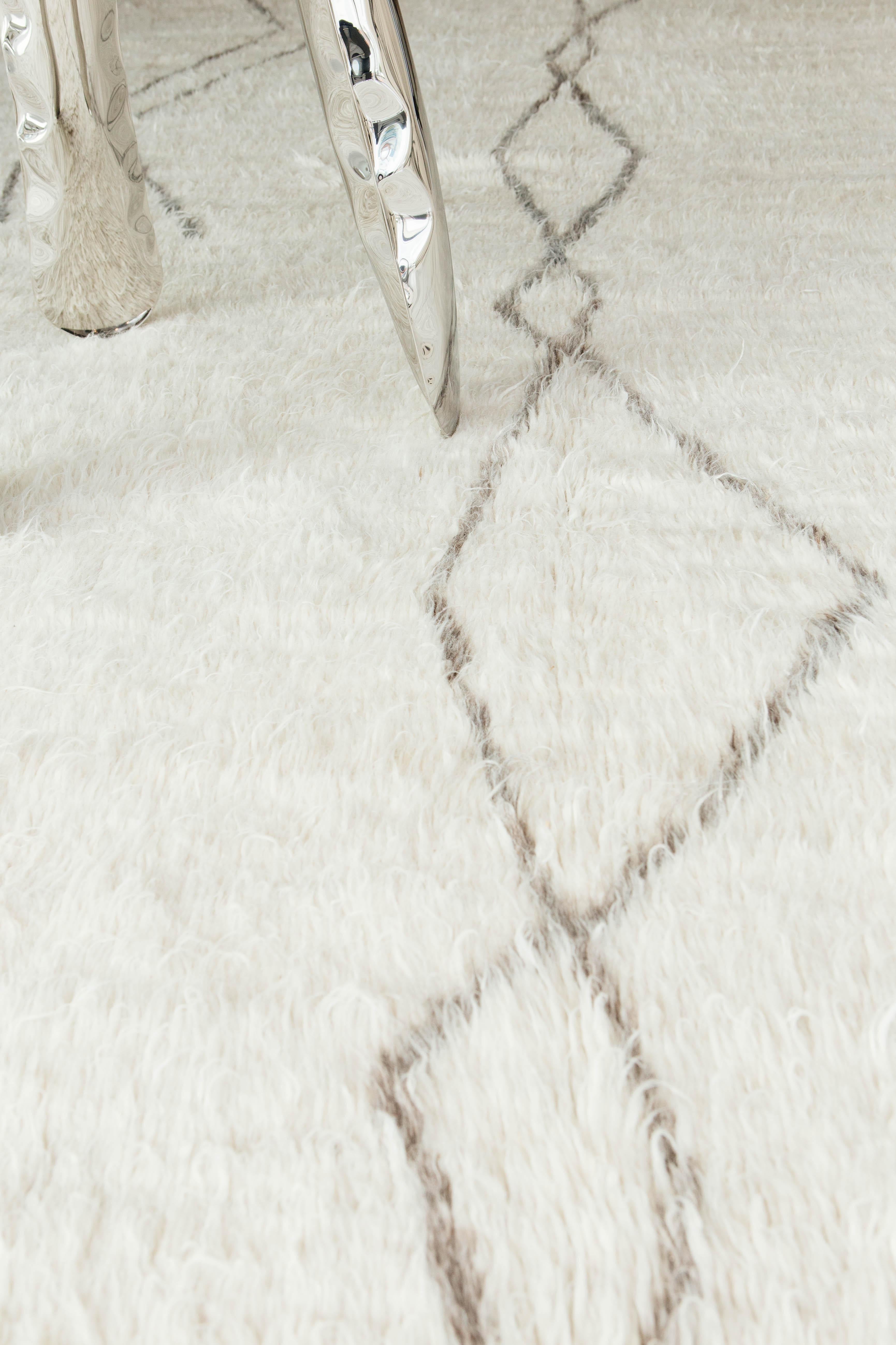 Central Asian Gilavar Rug, Haute Bohemian Collection by Mehraban For Sale