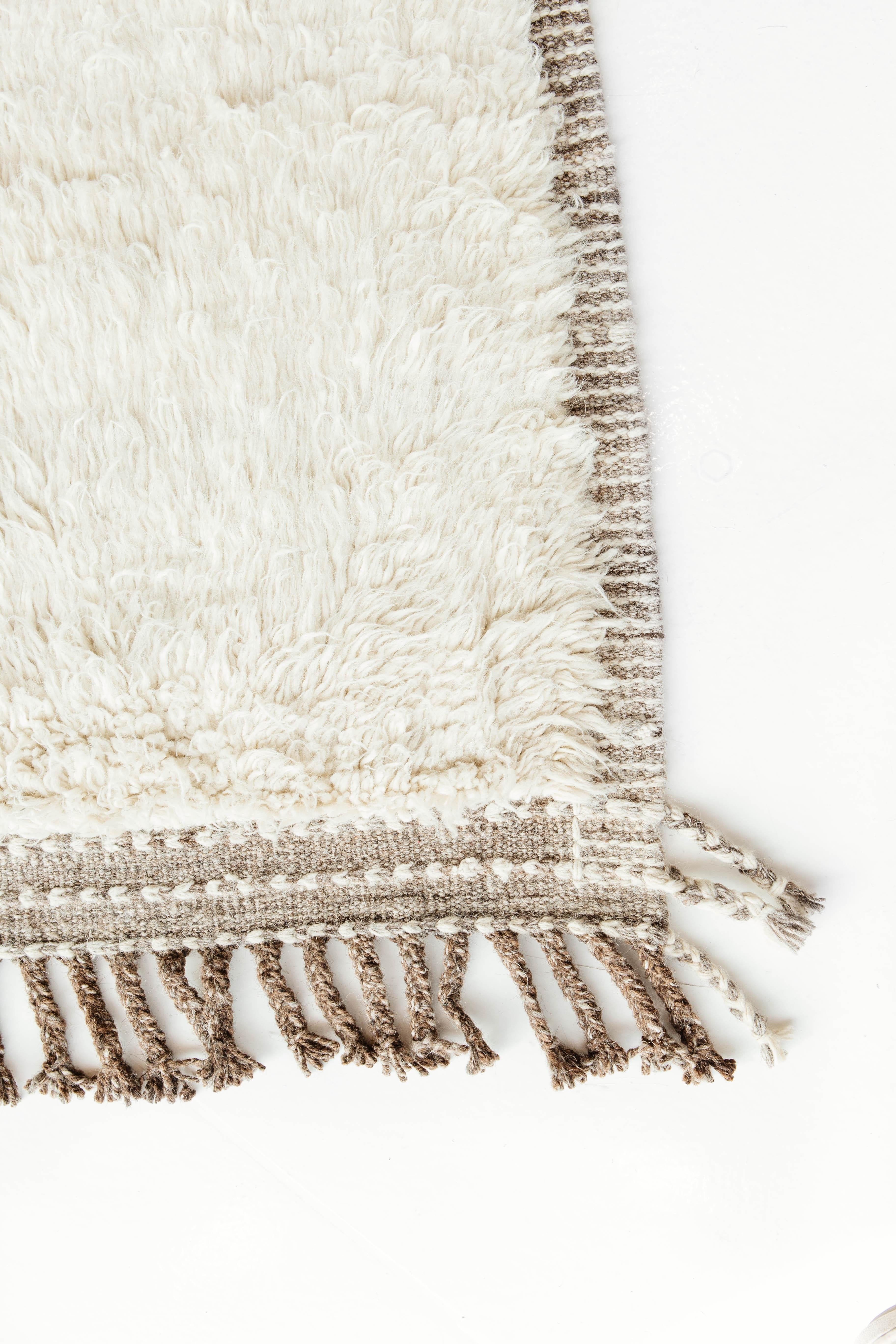 Hand-Knotted Gilavar Rug, Haute Bohemian Collection by Mehraban For Sale