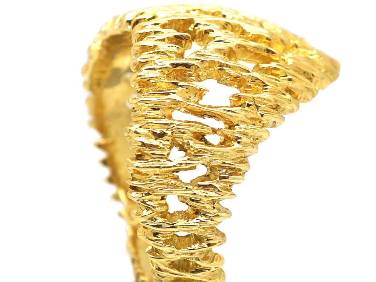 Femenino o masculino Gilbert Albert Anillo de oro de 18 quilates para Omega en venta