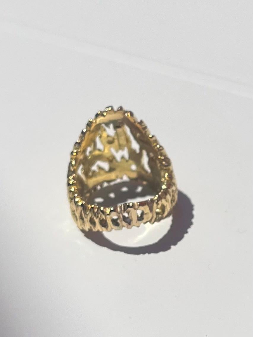 Gilbert Albert Anillo de oro de 18 quilates para Omega en venta 4