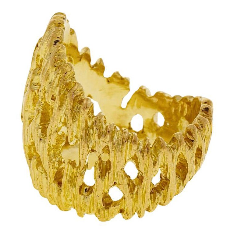 Gilbert Albert Anillo de oro de 18 quilates para Omega en venta