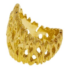 Gilbert Albert Anillo de oro de 18 quilates para Omega