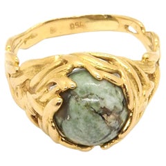 Gilbert Albert 18k Yellow Gold Ring