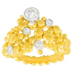 Gilbert Albert Diamond and Gold Ring