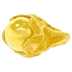Gilbert Albert Gold Ring with Interchangeable Stones