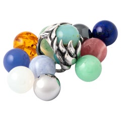 Gilbert Albert Anillo de plata convertible en cuentas