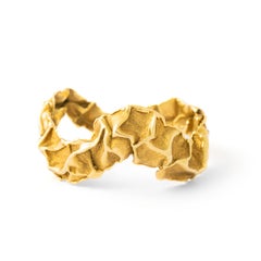 Bracciale vintage in oro giallo 18 carati Gilbert Albert