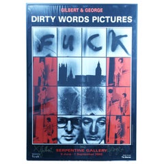 Gilbert and George Dirty Words Pictures Signé par Gilbert et George 2002