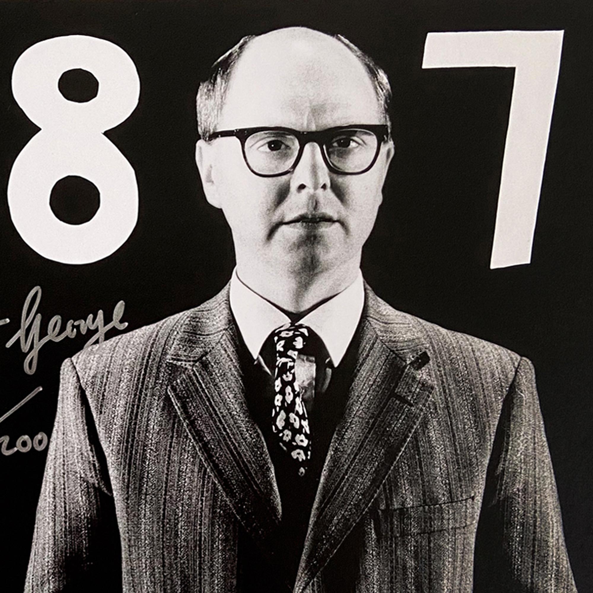 Gilbert & George, 1987 (Parkett Edition No. 14), Signed Photograph, Portrait For Sale 3