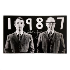 Gilbert & George, 1987 (Parkett Edition No. 14), Signed Photograph, Portrait