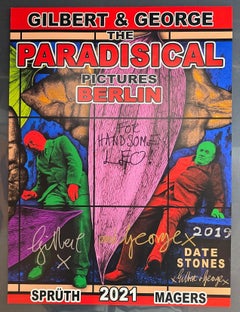 I quadri paradisiaci (Arte contemporanea britannica, concetto di scultura vivente)