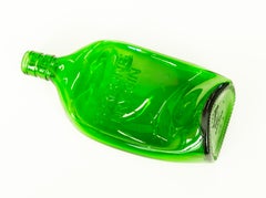 Reclining Drunk -- Sculpture, Edition, Bottle, Gin, Ash Tray by Gilbert & George