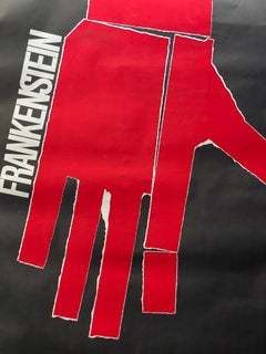 Gilbert Lesser Frankenstein Broadway Poster, 1981