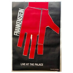 Gilbert Lesser Frankenstein Broadway-Plakat, 1981