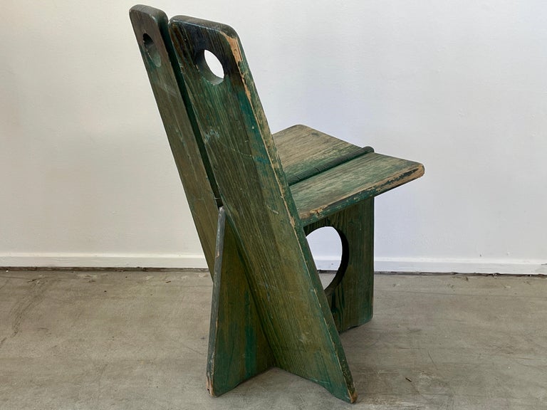 Pine Gilbert Marklund Chair, Sweden, 1970 For Sale