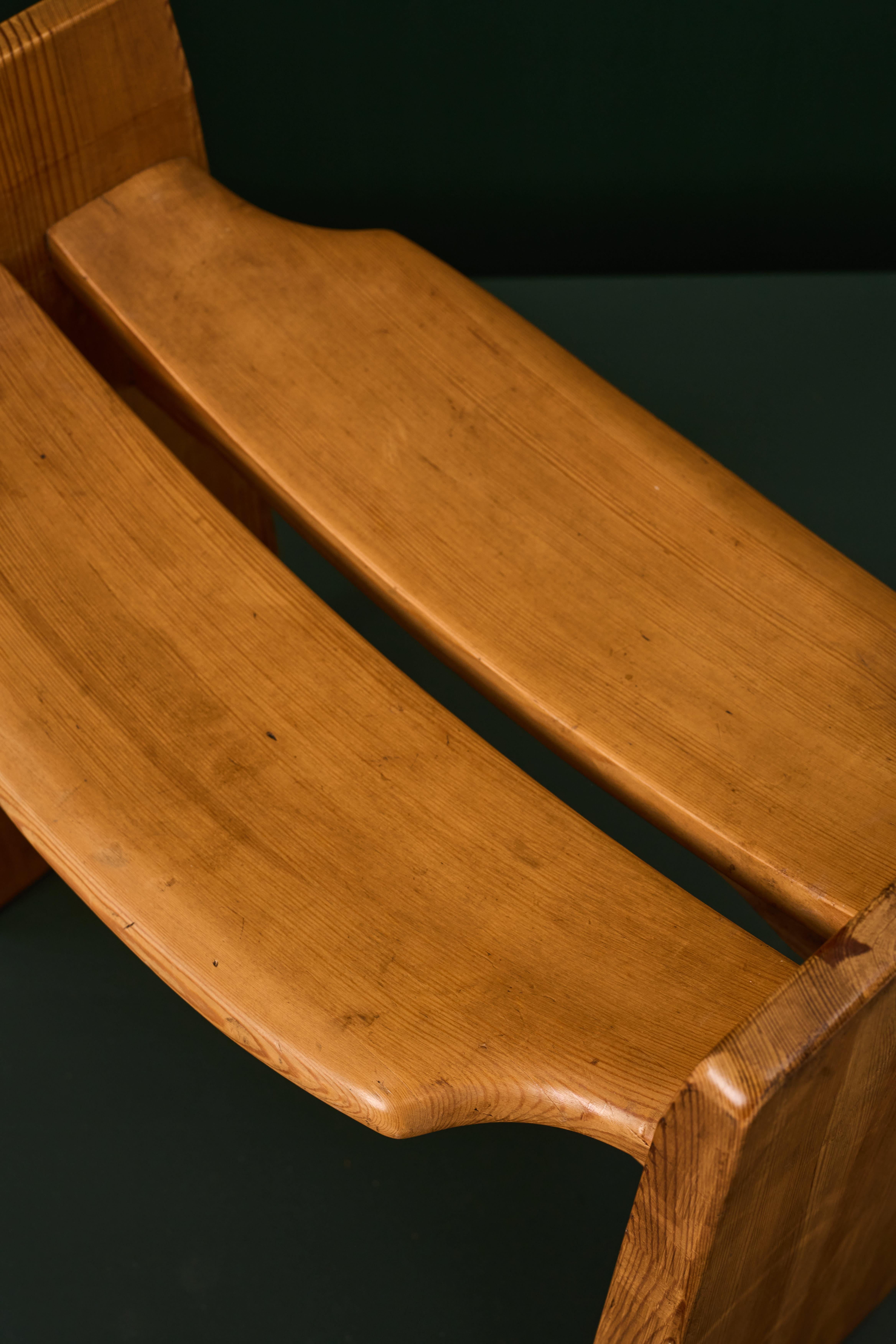 GILBERT MARKLUND «JONTE» pine stool For Sale 1
