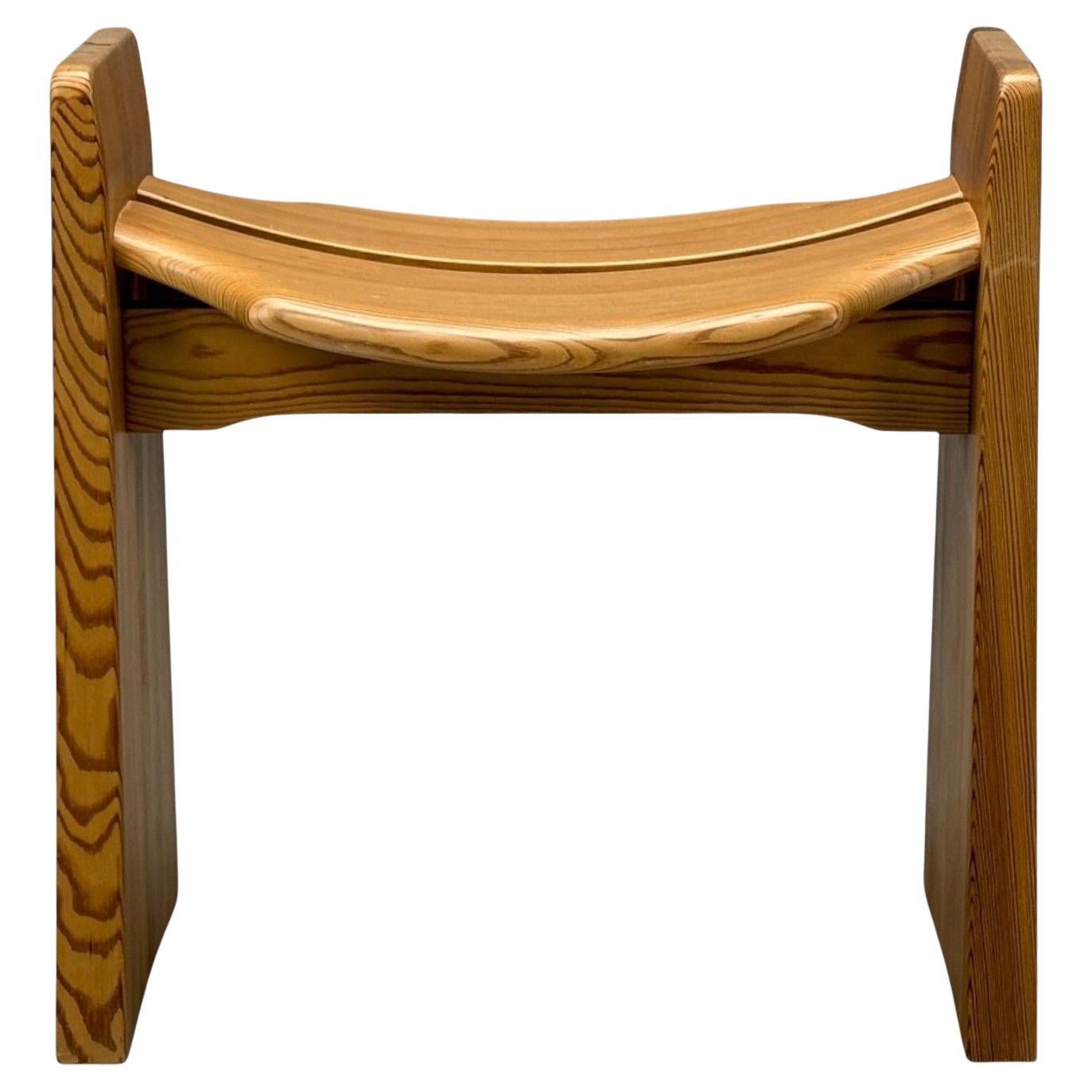 Gilbert Marklund, Jonte Stool, Pine, Sweden, 1960s in vendita