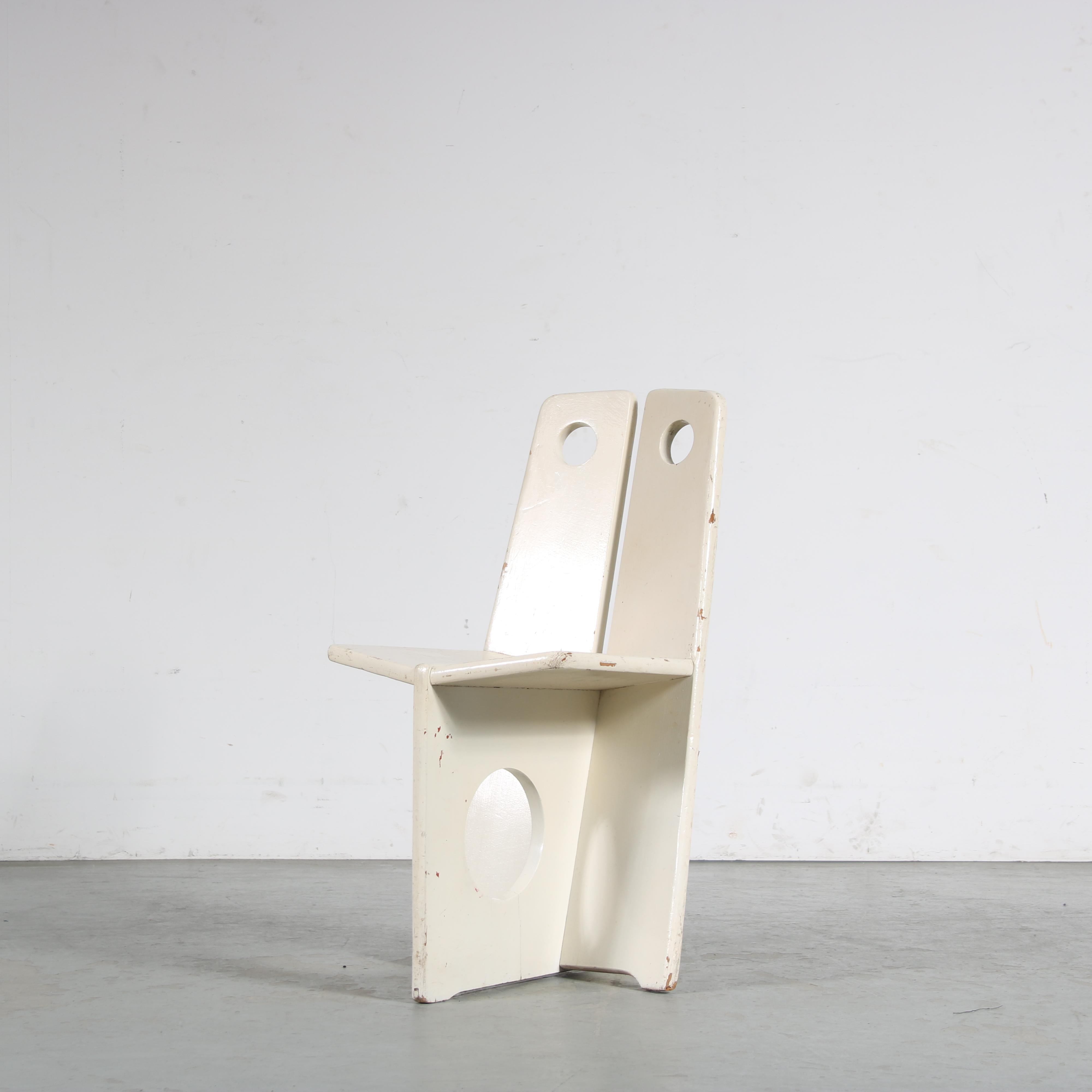 Mid-Century Modern Gilbert Marklund Side Chair for Furusnickarn AB, Sweden, 1960 For Sale