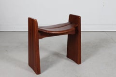 Gilbert Marklund Taburete "Jonte" Pino macizo teñido de oscuro, Suecia Moderno Años 70