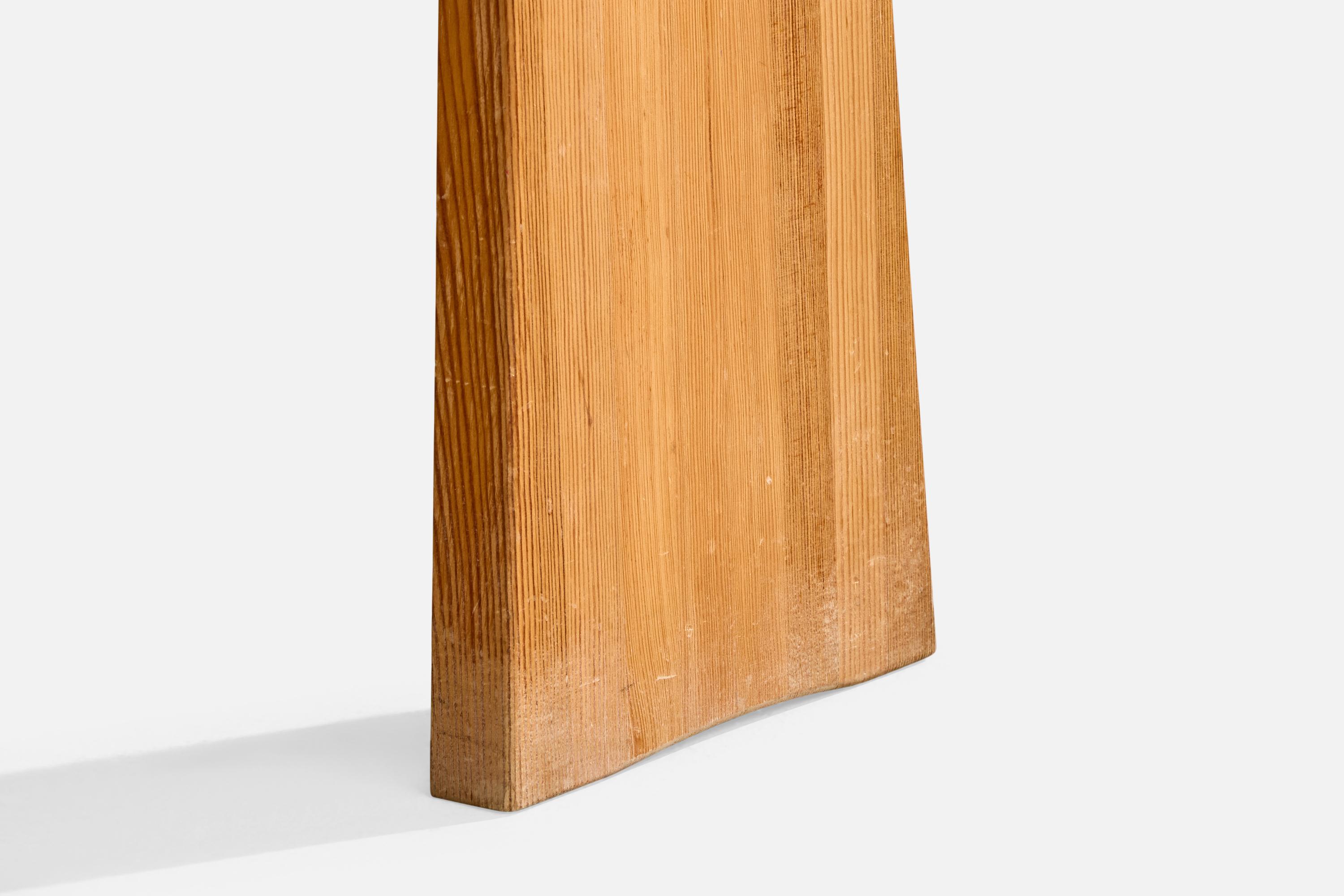 Gilbert Marklund, Stool, Pine, Sweden, 1970s For Sale 2