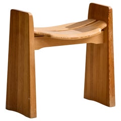 Gilbert Marklund, Stool, Pine, Sweden, 1970s