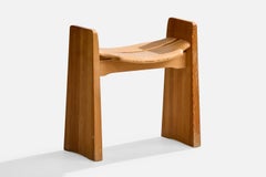 Gilbert Marklund, Stool, Pine, Sweden, 1970s