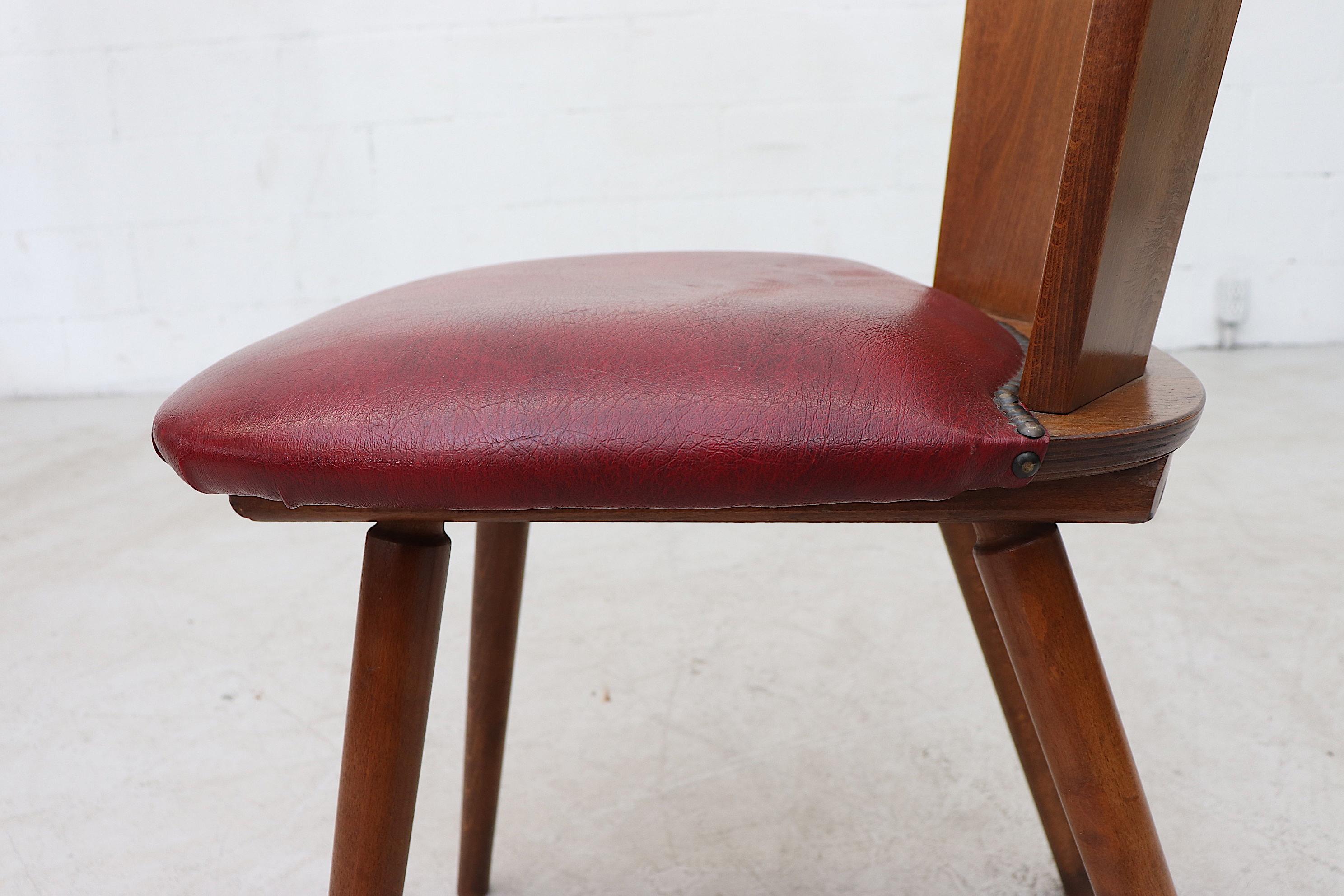 Gilbert Marklund Style Brutalist Dining Chairs 6