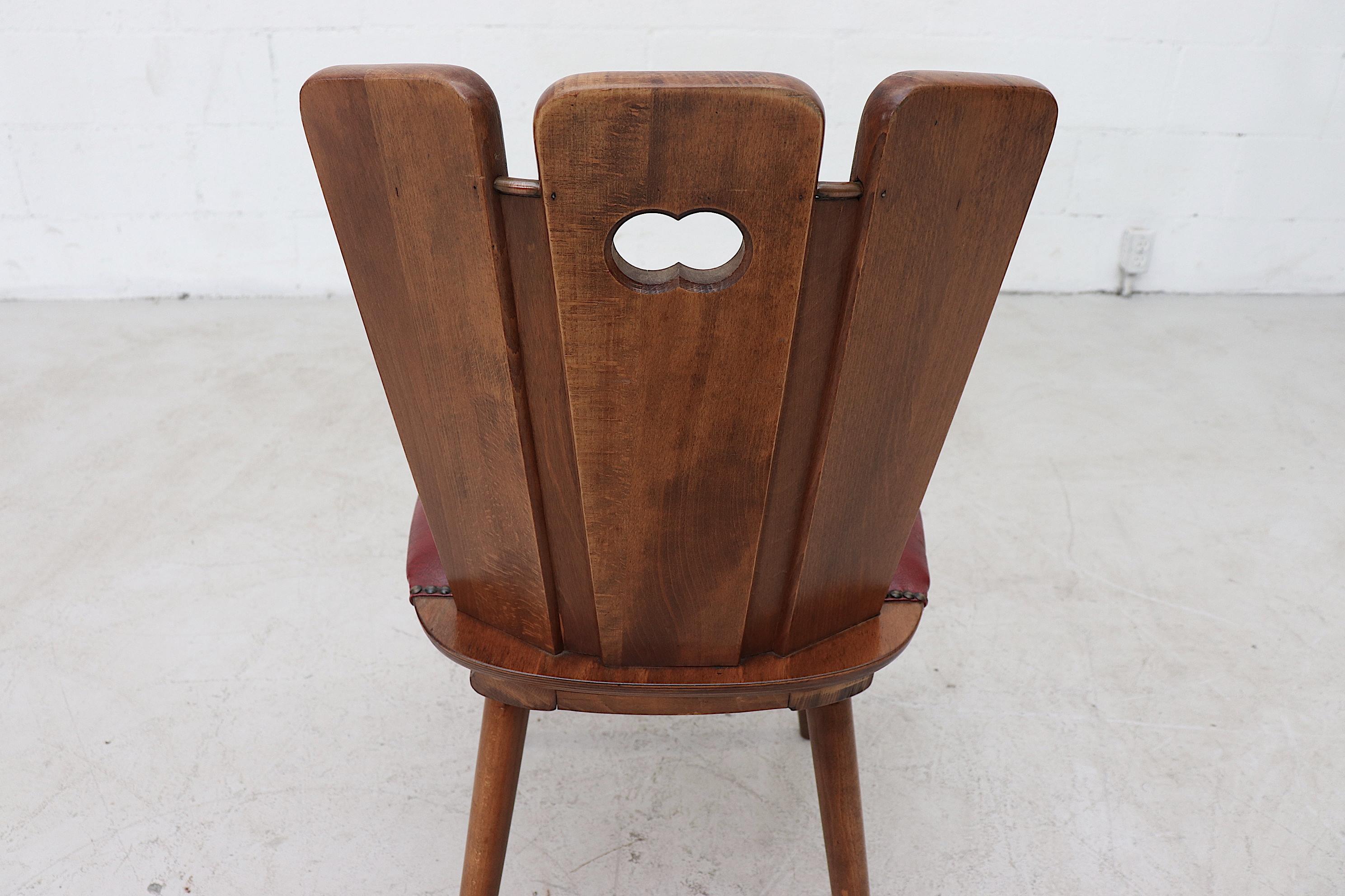 Gilbert Marklund Style Brutalist Dining Chairs 1